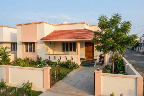 Person receiving keys to a new home